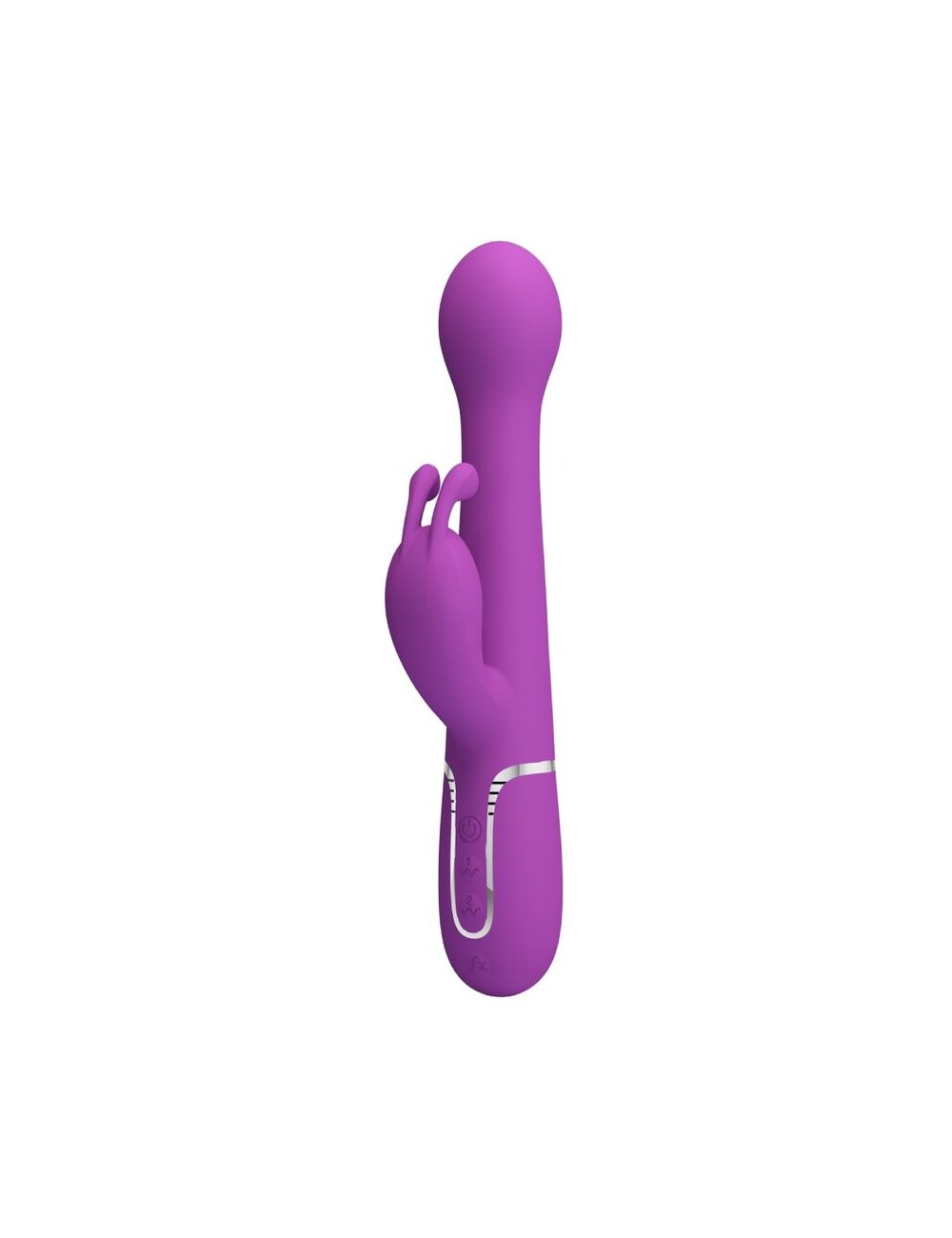 PRETTY LOVE - DEJON 3 IN 1 MULTIFUNCTION RABBIT VIBRATOR  PURPLE