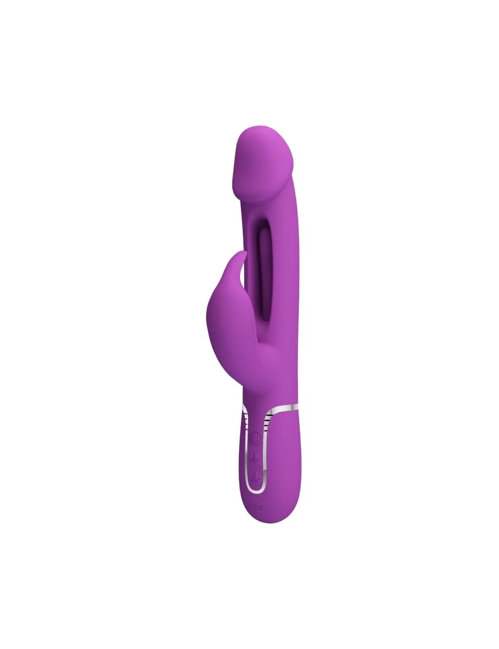PRETTY LOVE - KAMPAS 3 IN 1 MULTIFUNCTION RABBIT VIBRATOR PURPLE PRETTY LOVE - KAMPAS 3 IN 1 MULTIFUNCTION RABBIT VIBRATOR PURPLE