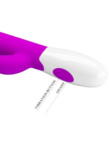 PRETTY LOVE - CENTAUR VIBRATOR RABBIT 30 VIBRATION MODES PURPLE