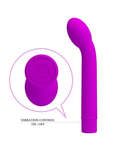 PRETTY LOVE - LOGAN G-SPOT VIBRATOR 10 VIBRATIONS PURPLE