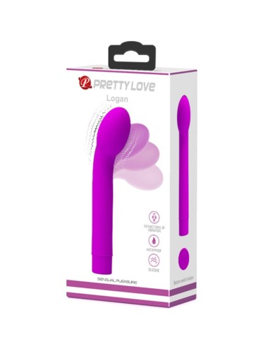 PRETTY LOVE - LOGAN G-SPOT VIBRATOR 10 VIBRATIONS PURPLE