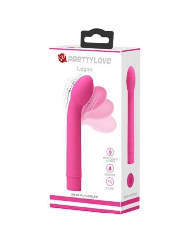 PRETTY LOVE - LOGAN G-SPOT VIBRATOR 10 VIBRATIONS PINK