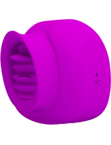 PRETTY LOVE - ESTELLE TONGUE CLITORIS STIMULATOR 12 VIBRATIONS PURPLE