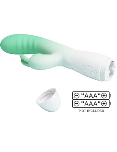 PRETTY LOVE - CERBERUS RABBIT VIBRATOR 3O VIBRATIONS GREEN