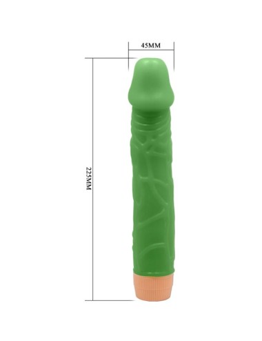 BAILE - BILL REALISTIC VIBRATOR 22.5 CM GREEN