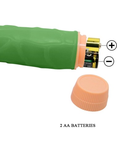 BAILE - BILL REALISTIC VIBRATOR 22.5 CM GREEN