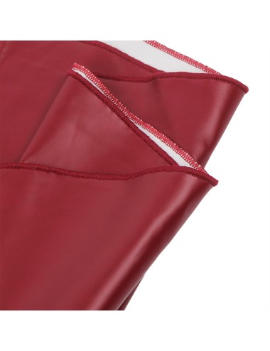 SUBBLIME - 955403 DRESS WITH BURGUNDY LEATHER STRAPS L/XL