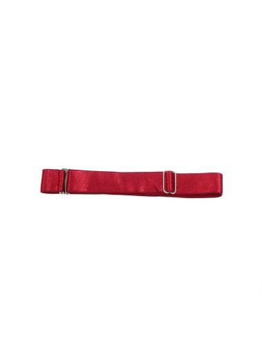 SUBBLIME - 955403 DRESS WITH BURGUNDY LEATHER STRAPS L/XL