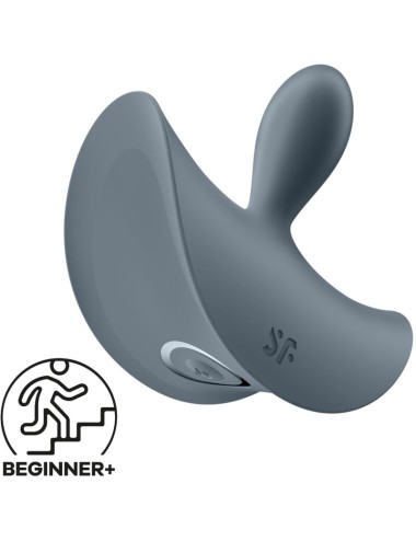 SATISFYER - BOOTY ABSOLUTE BEGINNERS 2 ANAL PLUG VIBRATOR UNISEX BLACK