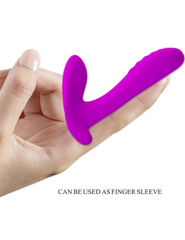 PRETTY LOVE - MASSAGER & VIBRATOR 12 VIBRATIONS REMOTE CONTROL PURPLE