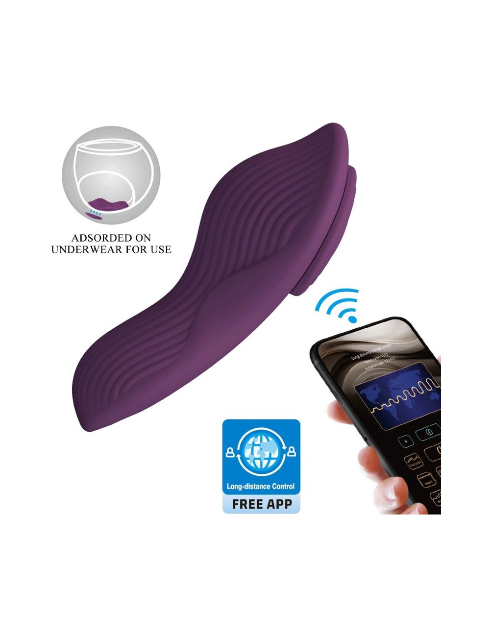 PRETTY LOVE - MANE LAY ON CLITORIS MASSAGER 10 VIBRATIONS REMOTE CONTROL PURPLE PRETTY LOVE - MANE LAY ON CLITORIS MASSAGER 10 VIBRATIONS REMOTE CONTROL PURPLE