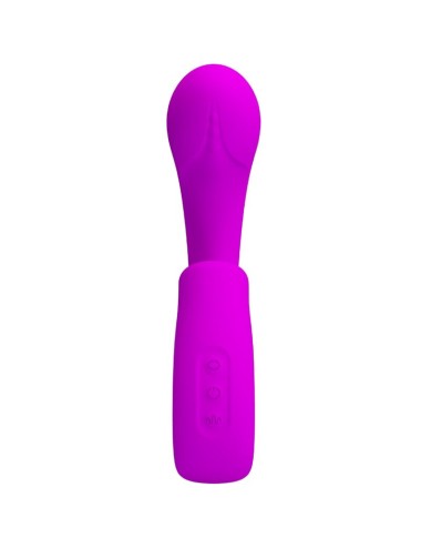 PRETTY LOVE - SIBEL SIBEL G-SPOT VIBRATOR + CLITORIS STIMULATOR 10 VIBRATIONS PURPLE