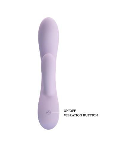 PRETTY LOVE - ROSOLYN RABBIT VIBRATOR 10 VIBRATIONS PURPLE