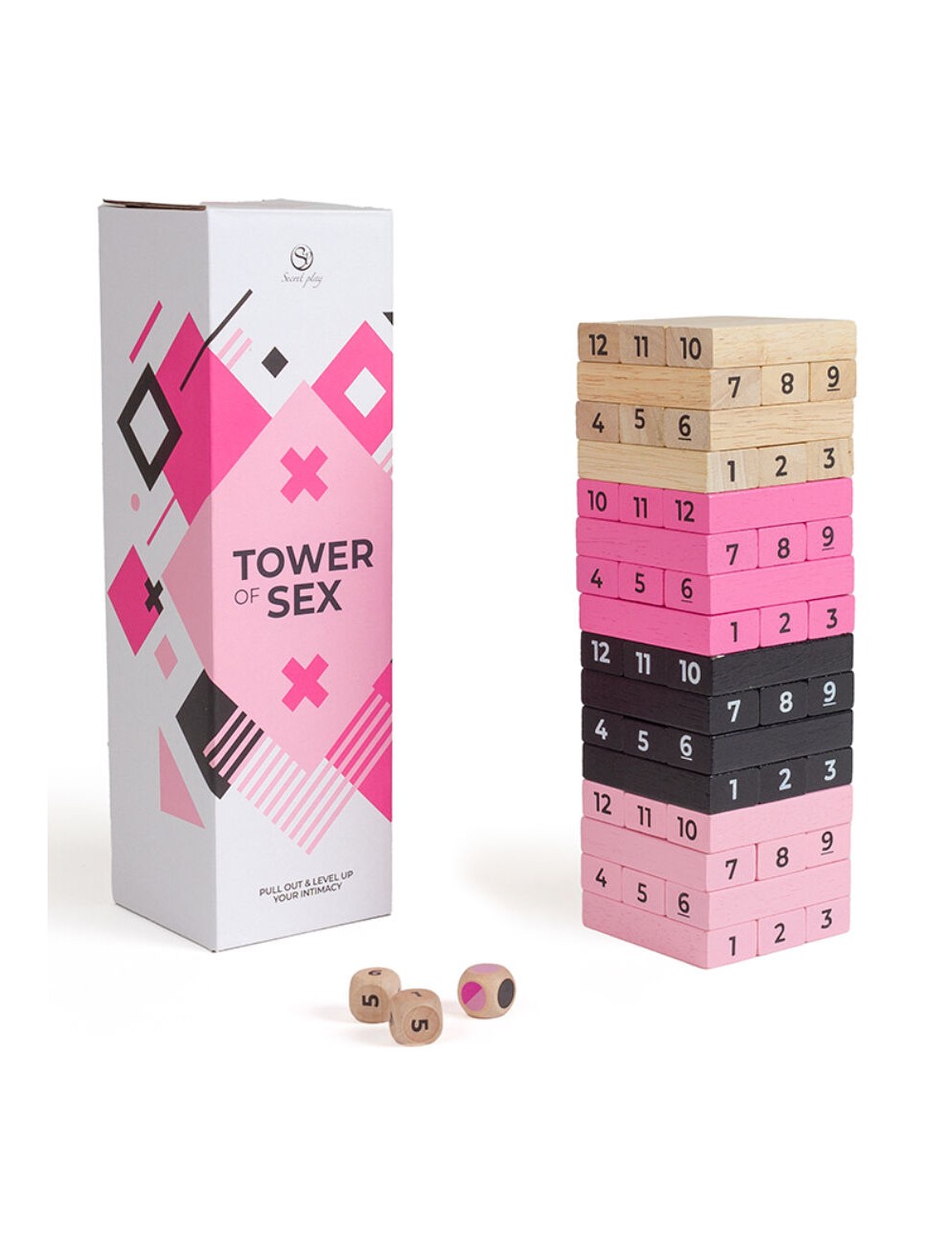 SECRETPLAY - TOWER OF SEX WOODEN GAME