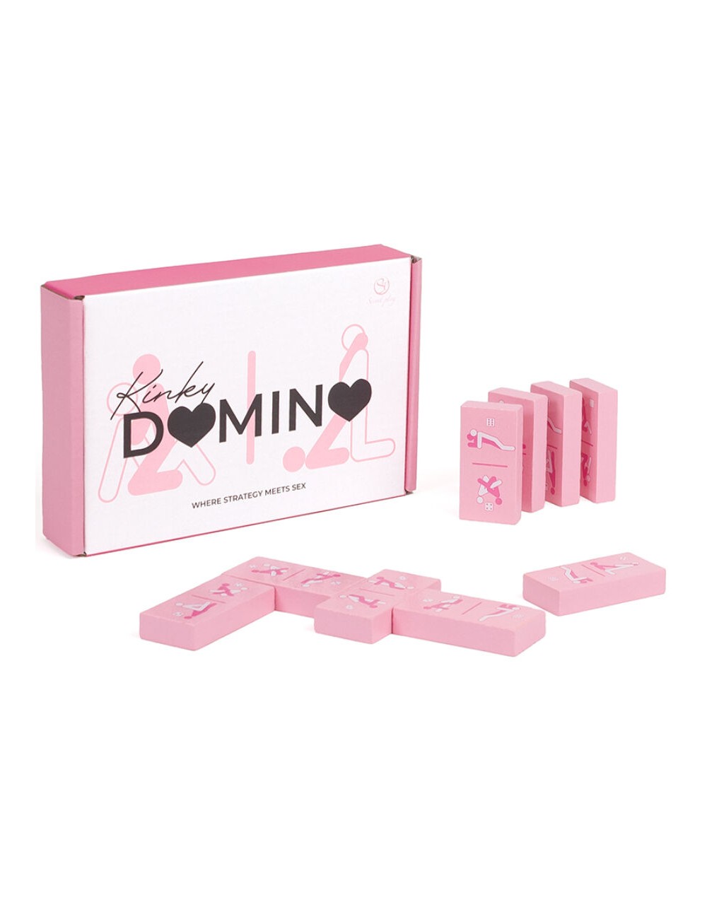 SECRETPLAY - KINKY DOMINO WOODEN GAME SECRETPLAY - KINKY DOMINO WOODEN GAME