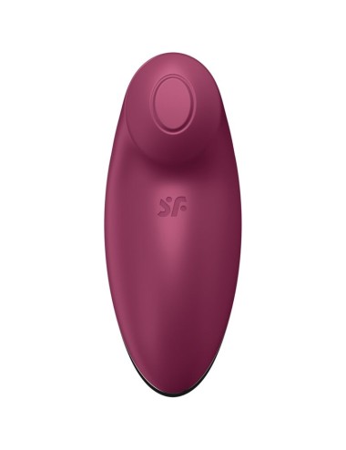 SATISFYER - TAP & CLIMAX 2 VIBRATOR & STIMULATOR RED