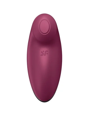 SATISFYER - TAP & CLIMAX 2 VIBRATOR & STIMULATOR RED