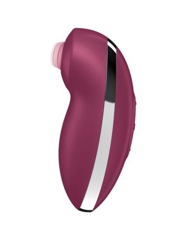 SATISFYER - TAP & CLIMAX 2 VIBRATOR & STIMULATOR RED