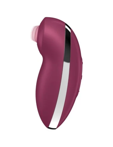 SATISFYER - TAP & CLIMAX 2 VIBRATOR & STIMULATOR RED