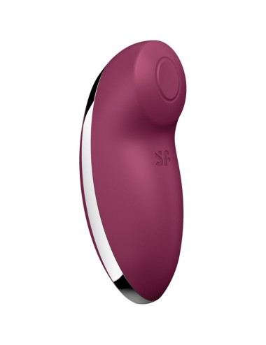 SATISFYER - TAP & CLIMAX 2 VIBRATOR & STIMULATOR RED