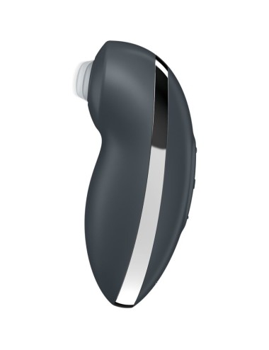 SATISFYER - TAP & CLIMAX 2 VIBRATOR & STIMULATOR GREY