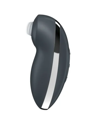 SATISFYER - TAP & CLIMAX 2 VIBRATOR & STIMULATOR GREY