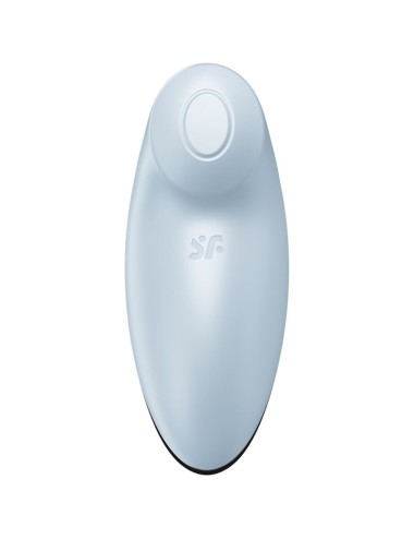 SATISFYER - TAP & CLIMAX 2 VIBRATOR & STIMULATOR BLUE