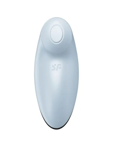 SATISFYER - TAP & CLIMAX 2 VIBRATOR & STIMULATOR BLUE
