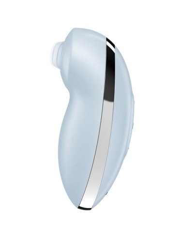 SATISFYER - TAP & CLIMAX 2 VIBRATOR & STIMULATOR BLUE