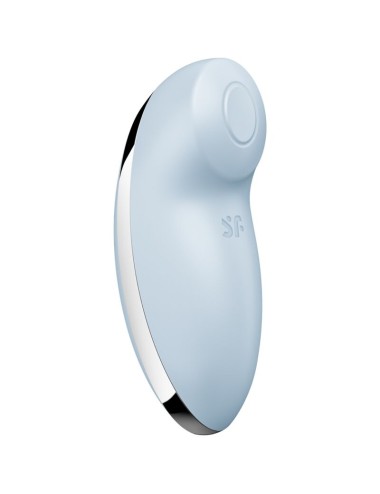 SATISFYER - TAP & CLIMAX 2 VIBRATOR & STIMULATOR BLUE