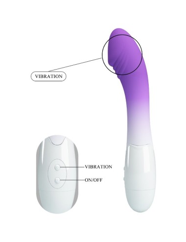 PRETTY LOVE - ELEMENTAL G-SPOT VIBRATOR 30 VIBRATIONS PURPLE