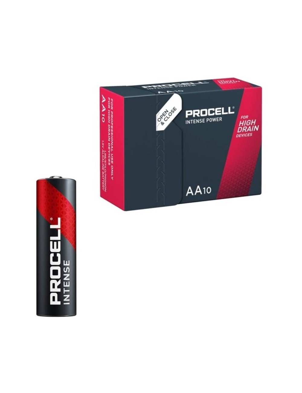 PROCELL - INTENSE POWER ALKALINE LR6 AA 1.5V BOX*10