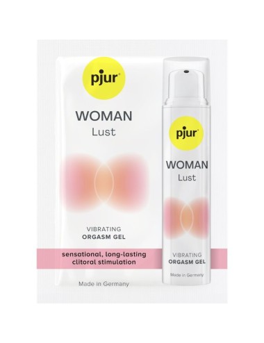 PJUR - WOMAN LUST VIBRATING GEL SINGLE DOSE FOR ORGASM 1.5 ML