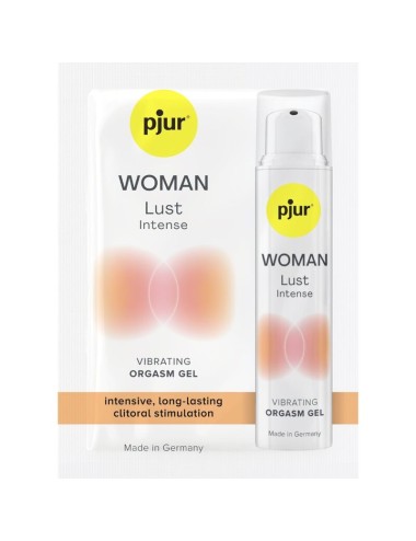 PJUR - WOMAN LUST INTENSE VIBRATING GEL SINGLE DOSE FOR ORGASM 1.5 ML