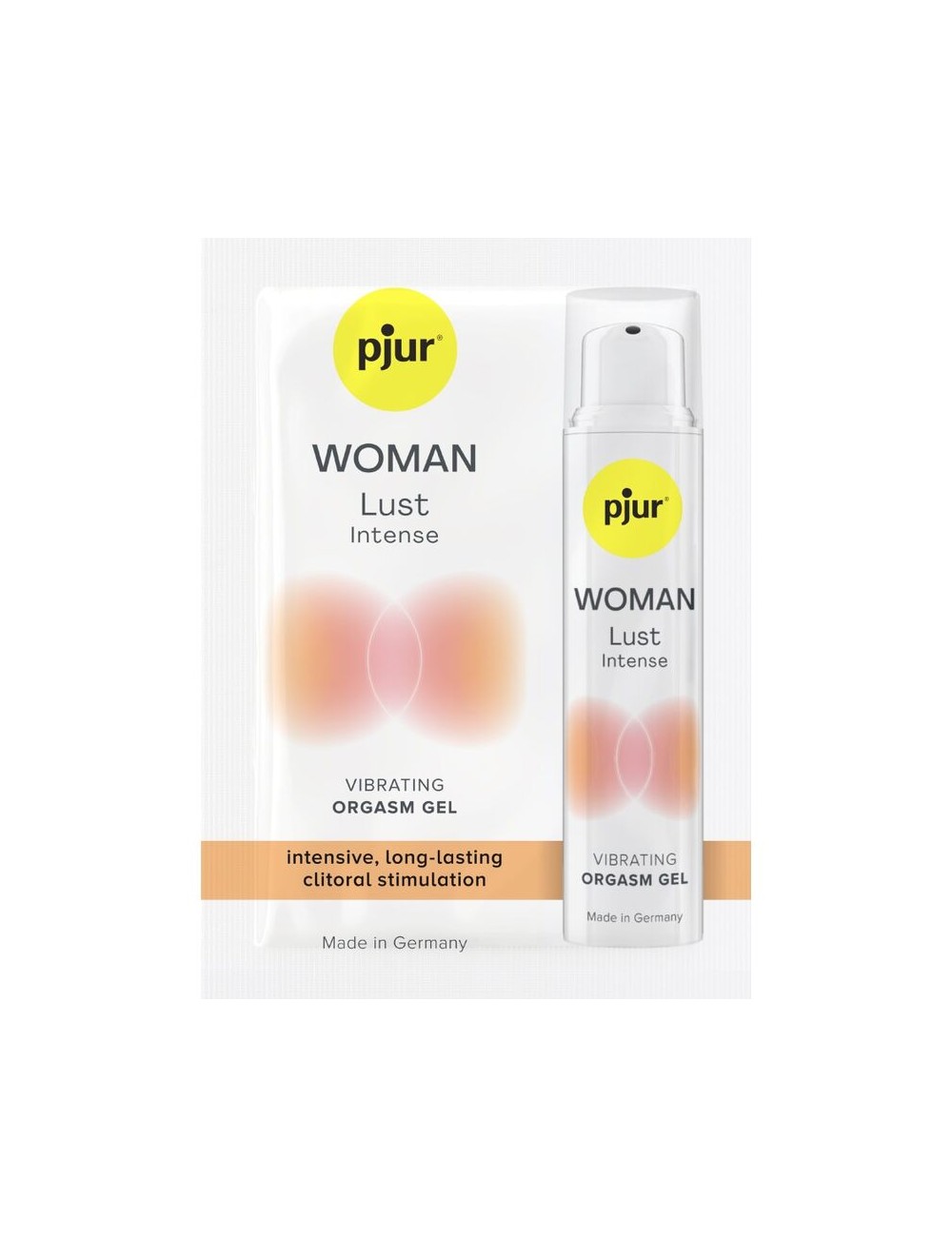 PJUR - WOMAN LUST INTENSE VIBRATING GEL SINGLE DOSE FOR ORGASM 1.5 ML