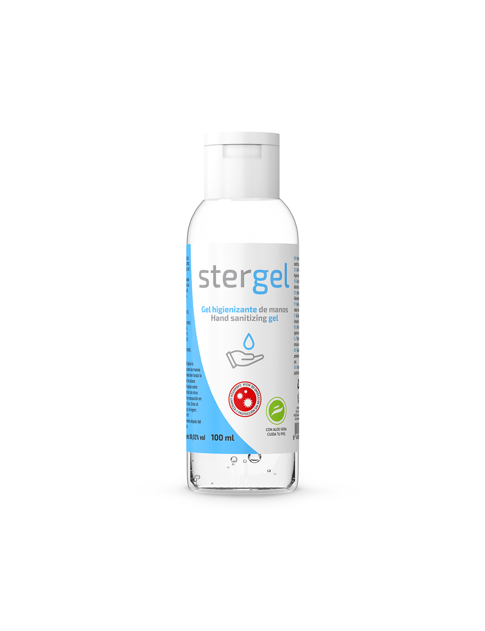 STERGEL - HYDROALCOHOLIC HAND SANITIZING GEL ALOE VERA 100ML STERGEL - HYDROALCOHOLIC HAND SANITIZING GEL ALOE VERA 100ML