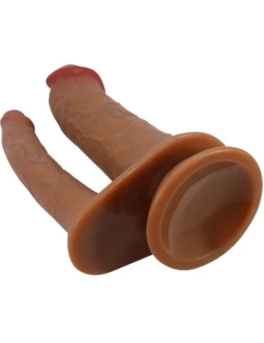 PRETTY LOVE - GORAN DOUBLE DILDO REALISTIC NATURAL MULATO
