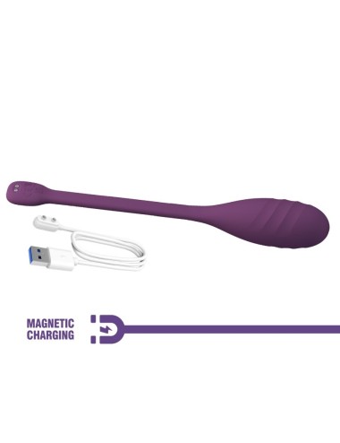 PRETTY LOVE - LEVIATHAN APP CONTROLLED VIBRATOR PURPLE