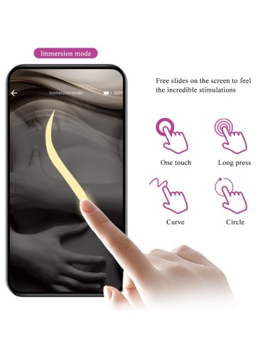PRETTY LOVE - LEVIATHAN APP CONTROLLED VIBRATOR PURPLE