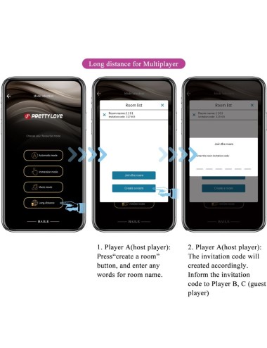 PRETTY LOVE - LEVIATHAN APP CONTROLLED VIBRATOR PURPLE