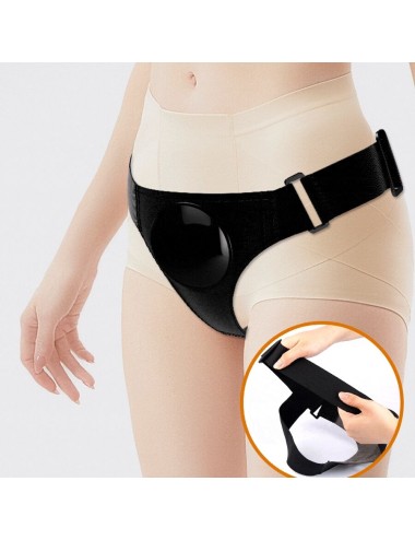 PRETTY LOVE - KYTON UNIVERSAL HARNESS BRIEFS WITH SQUIRTING DILDO 19 CM MULATO