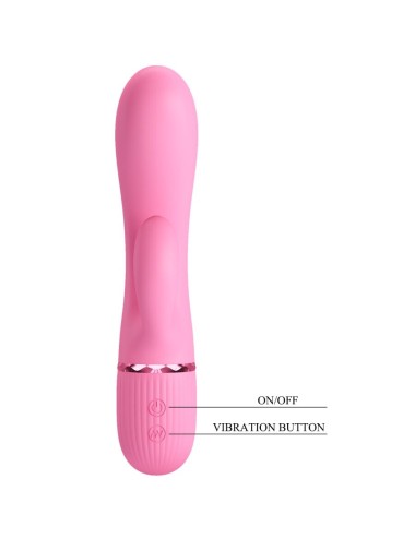 PRETTY LOVE - MARSKI RABBIT VIBRATOR & G-SPOT PINK