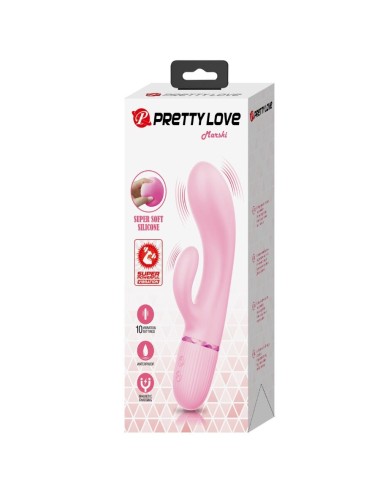 PRETTY LOVE - MARSKI RABBIT VIBRATOR & G-SPOT PINK