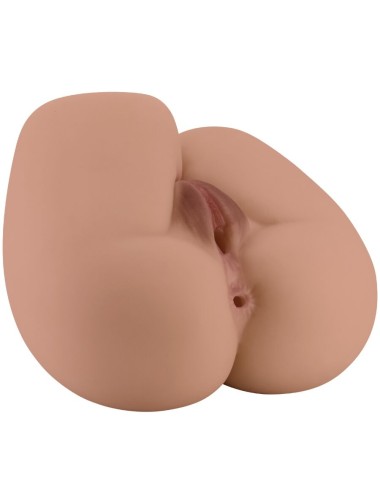 CRAZY BULL - BERNACE ASS VIBRATOR WITH REALISTIC VAGINA AND ANUS FLESH REMOTE CONTROL