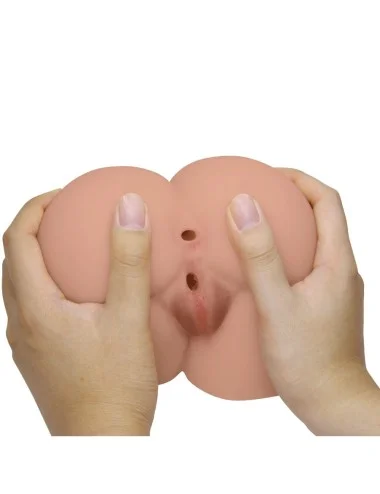 CRAZY BULL - BERNACE ASS VIBRATOR WITH REALISTIC VAGINA AND ANUS FLESH REMOTE CONTROL