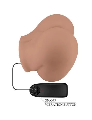 CRAZY BULL - BERNACE ASS VIBRATOR WITH REALISTIC VAGINA AND ANUS FLESH REMOTE CONTROL