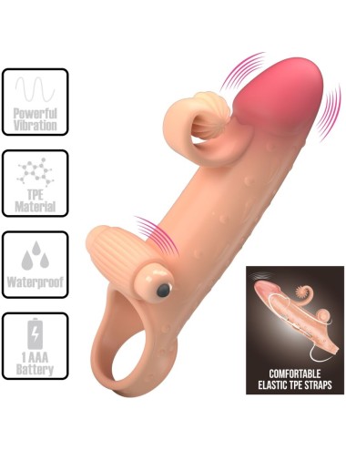 ROMANCE - VIBRATING PENIS SLEEVE NATURAL