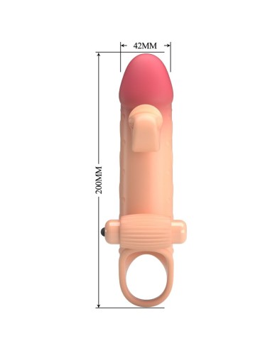 ROMANCE - VIBRATING PENIS SLEEVE NATURAL