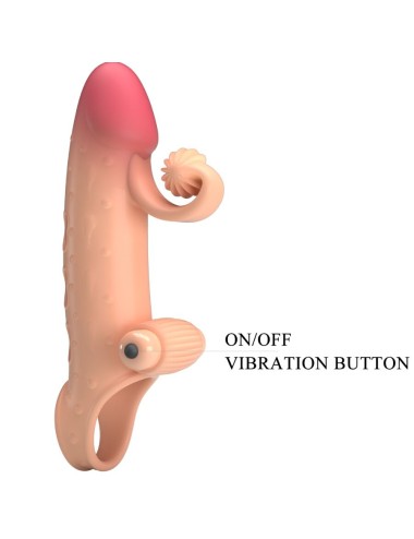 ROMANCE - VIBRATING PENIS SLEEVE NATURAL