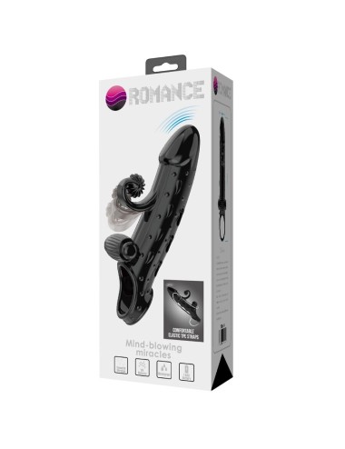 ROMANCE - VIBRATING PENIS SLEEVE BLACK